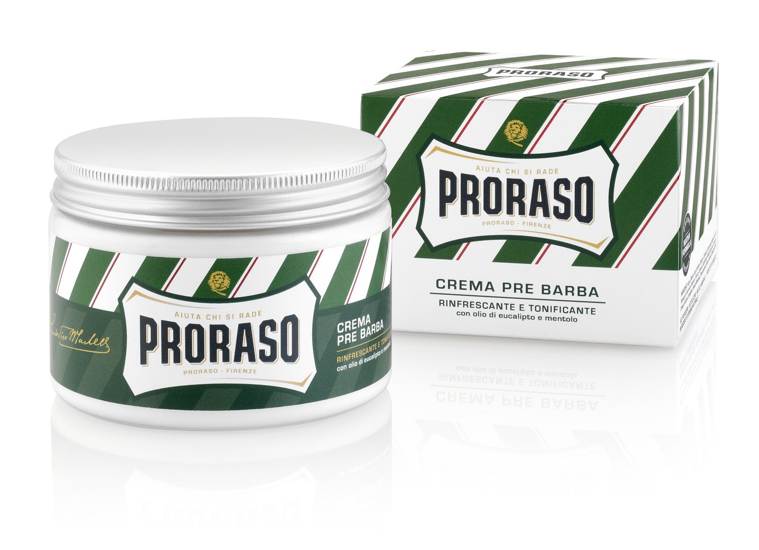 Proraso Pre-Shave Cream Green Refresh Mini 15ml - PRO-400350 - Pre Shave Creme mit Verpackung