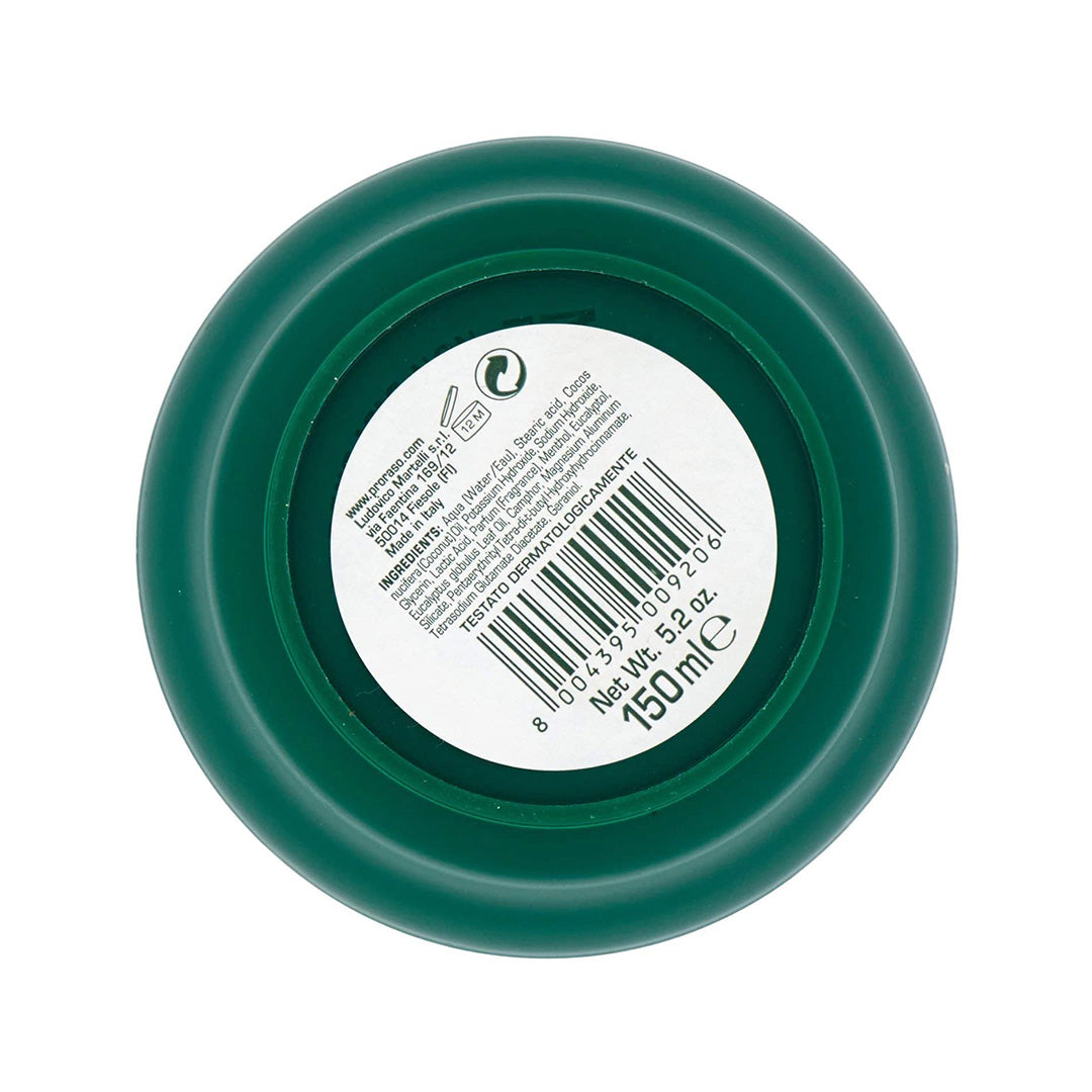 Proraso Shaving Soap Green Refresh Bowl 150ml - PRO-400420  - Rückseite 