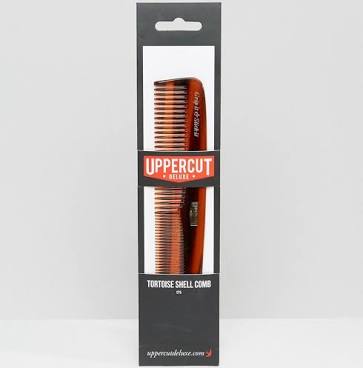 Uppercut Deluxe Pocket Comb CT5 Kamm - UPDCB0005A - Front in Verpackung