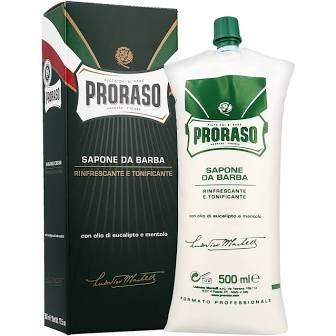 Proraso Shaving Cream Green Refresh Tube 500ml