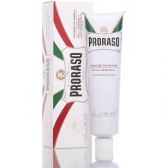 Proraso Shaving Cream White Sensitive Tube 150ml